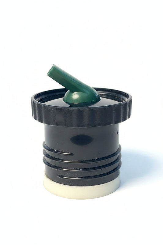 Tapón de pico negro y verde para termo Stanley